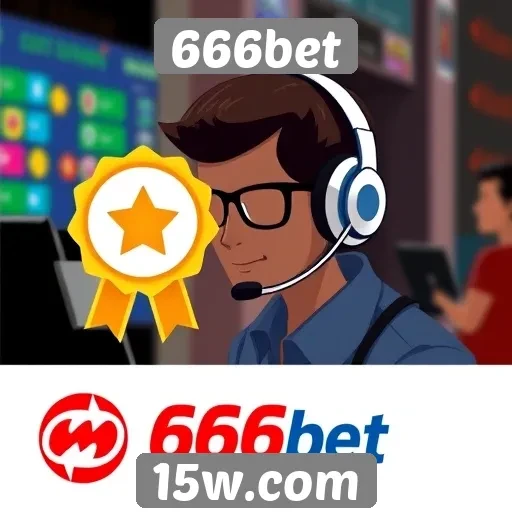 Desempenho do suporte ao cliente no 666bet